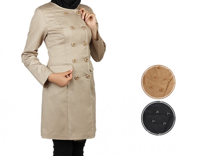 مانتو ده دکمه