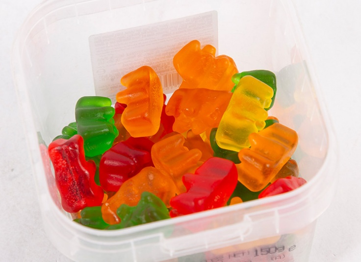 پاستیل ظرف دار BEBETO