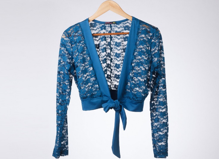 نیم تنه گیپور گره ای