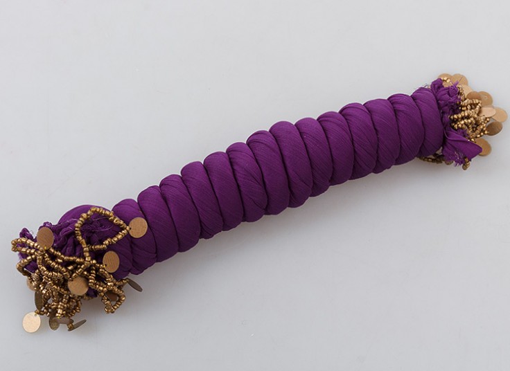 شال حریر مدل دورچین هندی