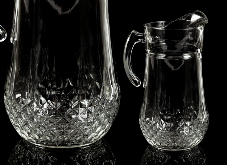 پارچ و لیوان نوری تازه مدل اپرا