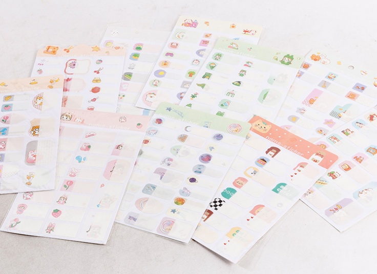 استیکر اسم و فامیل فانتزی