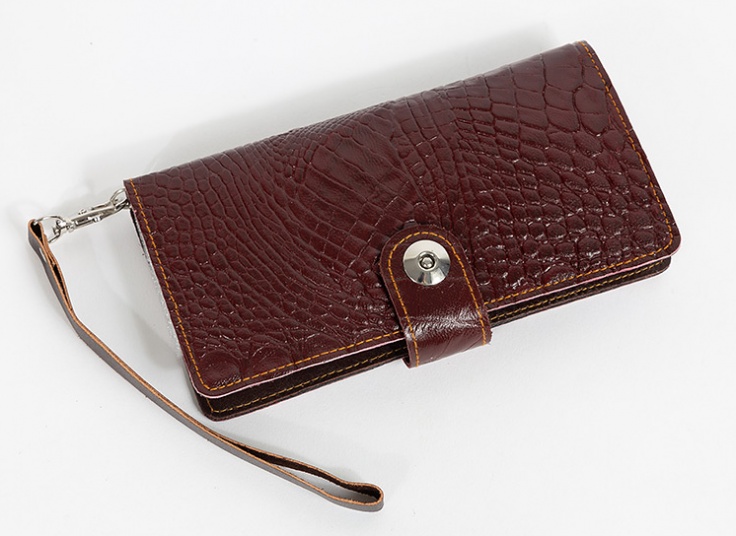 کیف پول و موبایل چرمی