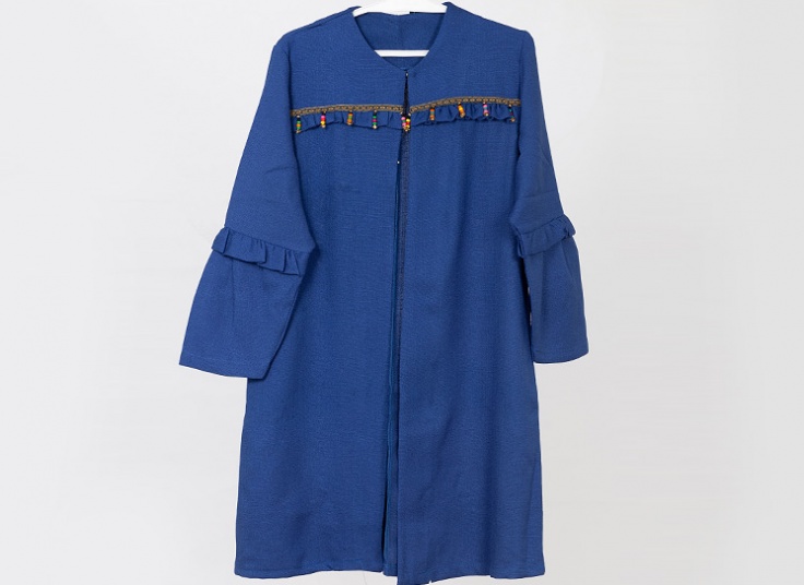 مانتو زنانه طرح دار