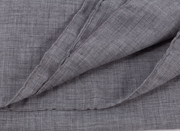 شال ساده منگوله دار