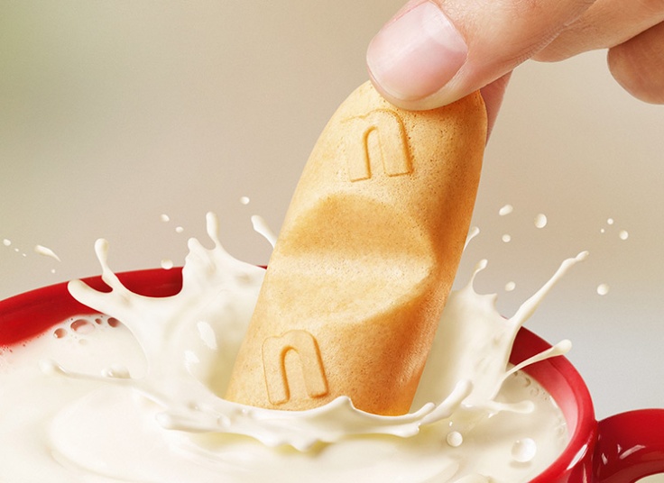 بیسکویت شکلات 2 عددی NUTELLA B-READY