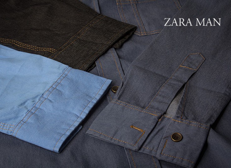 پیراهن طرح جین ZARA