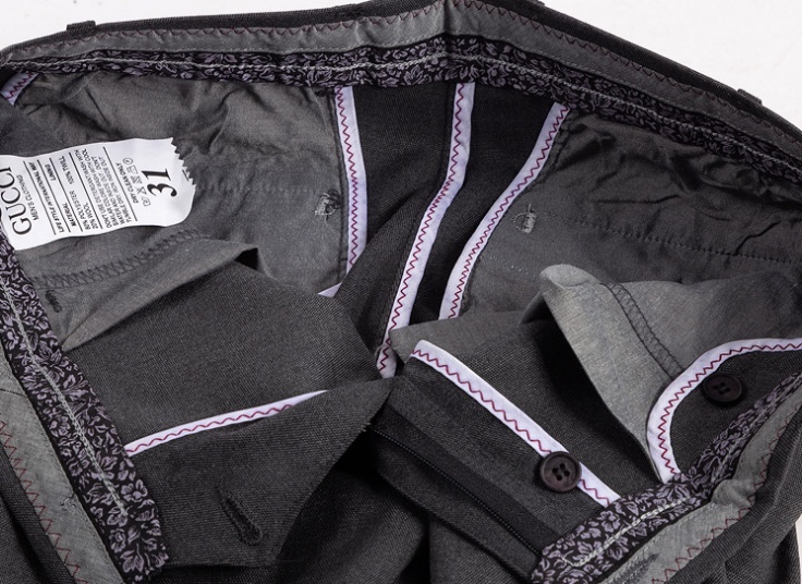 شلوار پارچه ای مردانه طرح Gucci