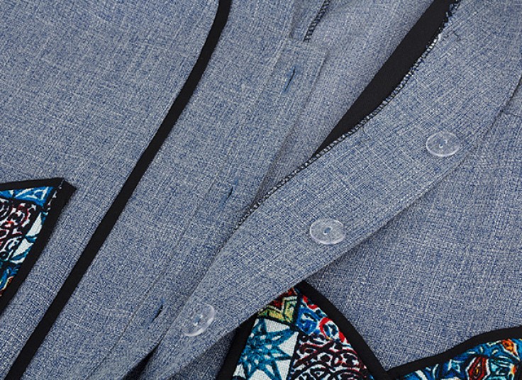 مانتو زنانه طرح جیب سنتی