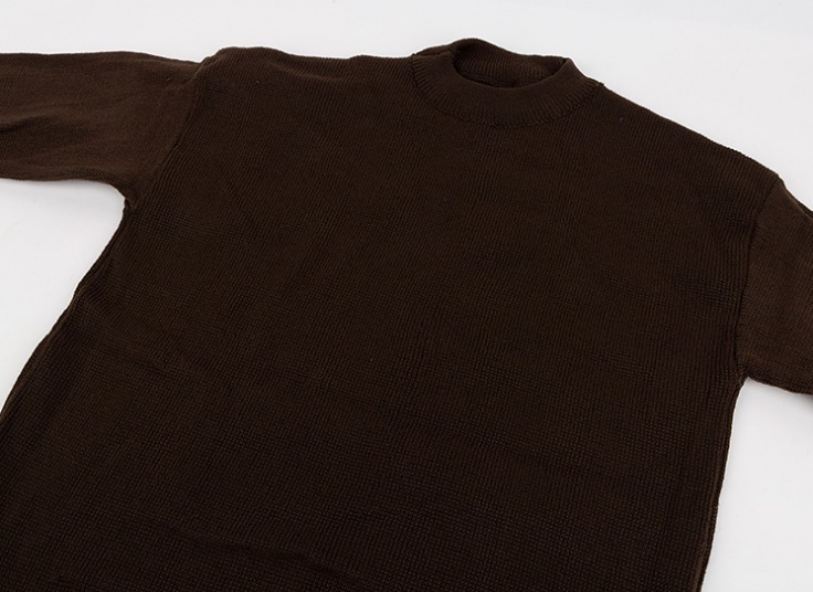 بافت یقه گرد مردانه