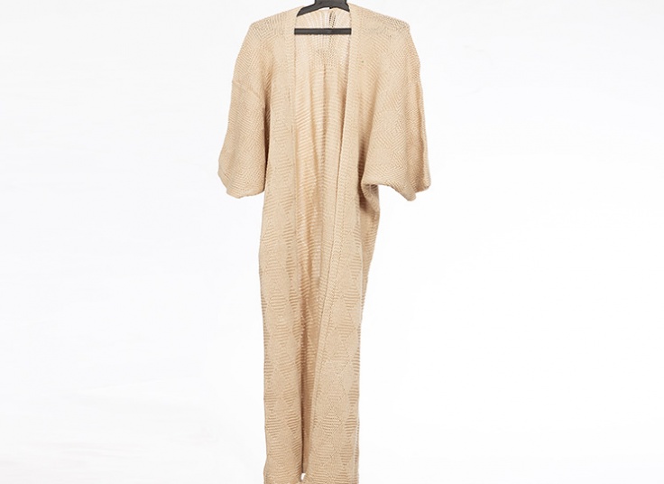 مانتو بافت زنانه جلو باز