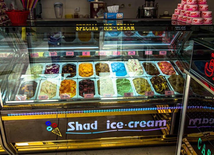 منو باز بستنی شاد