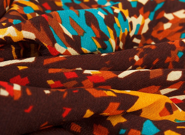 روسری نخی طرحدار