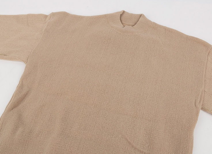 بافت یقه گرد مردانه