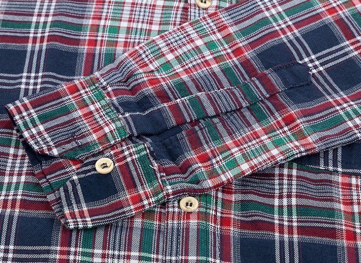 پیراهن چهارخانه مردانه Tiger