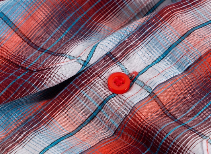 پیراهن چهارخانه Blue Star