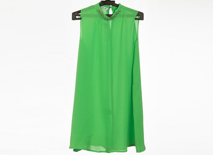 تاپ یقه مرواریدی زنانه