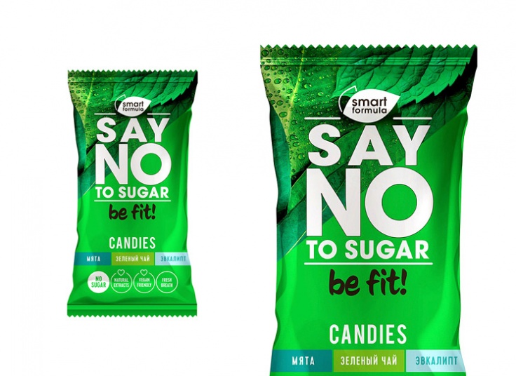 آبنبات بدون قند رژیمی Smart Formula