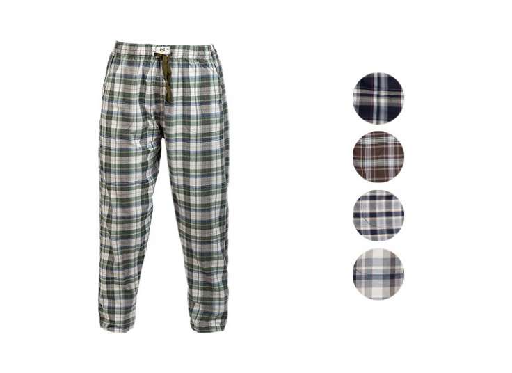 شلوار راحتی مردانه چهارخانه