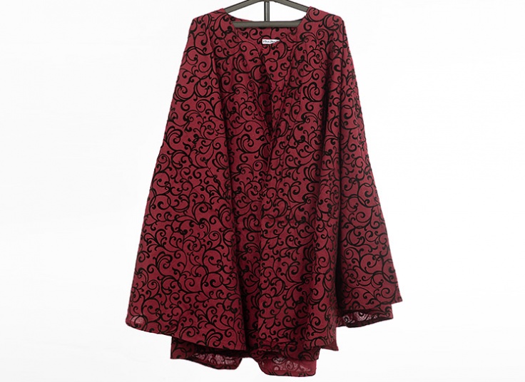 مانتو خفاشی چاپ فلوک