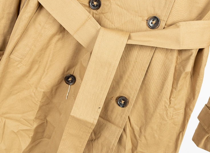 مانتو کتان زنانه Dispark