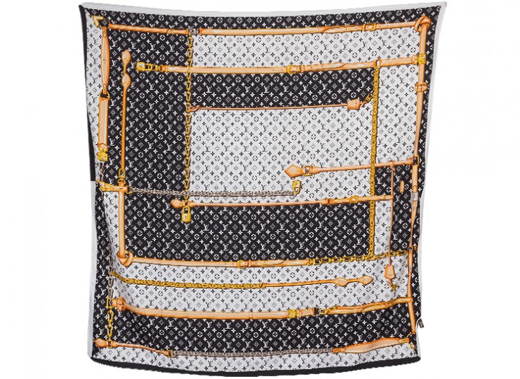 روسری ساتن ابریشم قواره دار Multi Brand