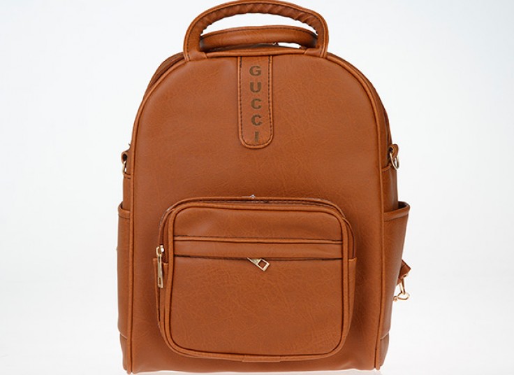 کیف کوله چرمی طرح Gucci