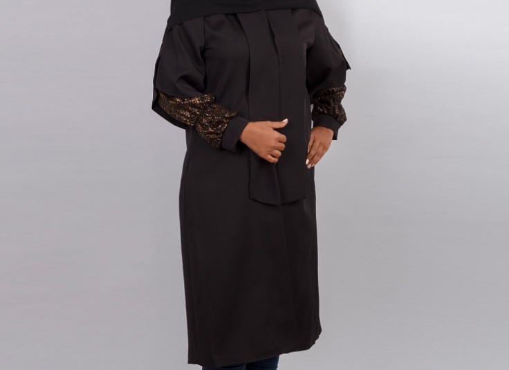 مانتو آستین چاکدار زنانه