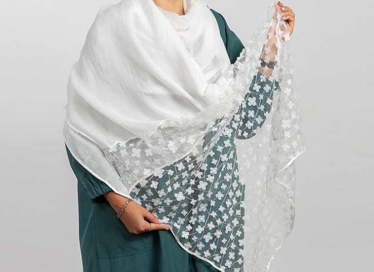 شال مجلسی شکوفه