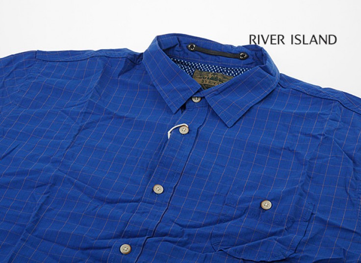 پیراهن مردانه چهارخانه River Island
