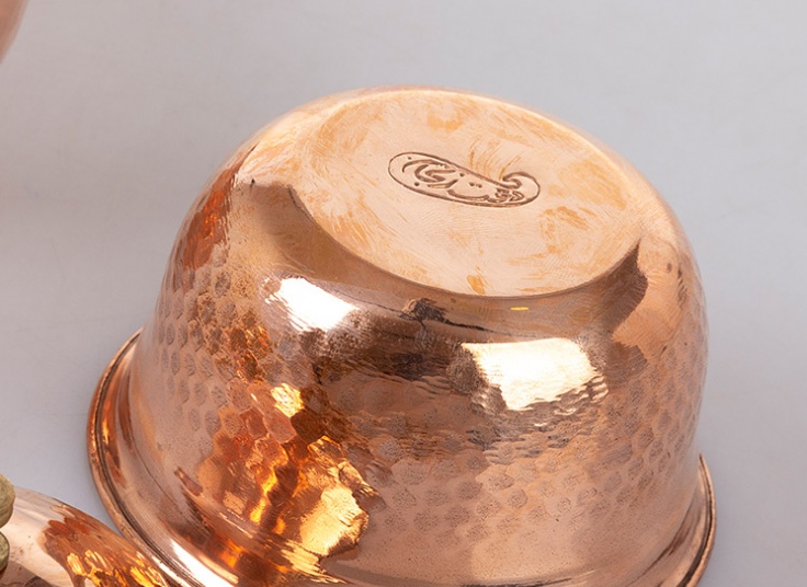 ظروف آشپزخانه مسی