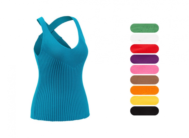 تاپ بافت پشت ضربدری