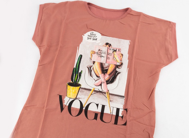 تیشرت نخی زنانه