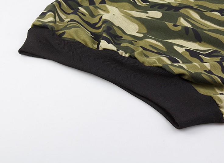 بلوز مردانه آستین بلند طرح ارتشی