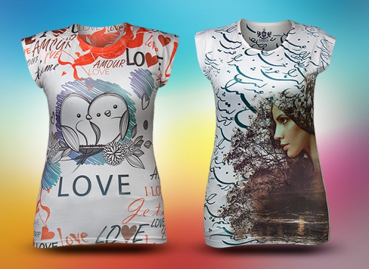 تاپ زنانه طرح دار