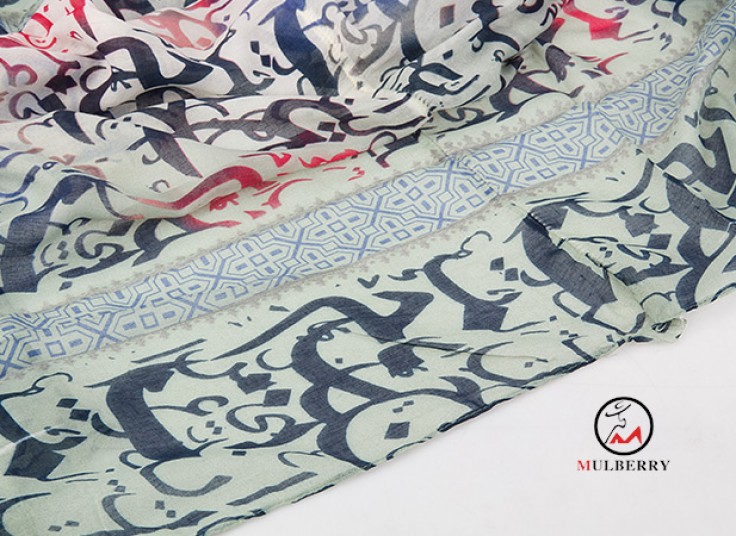 شال نخی MULBERRY