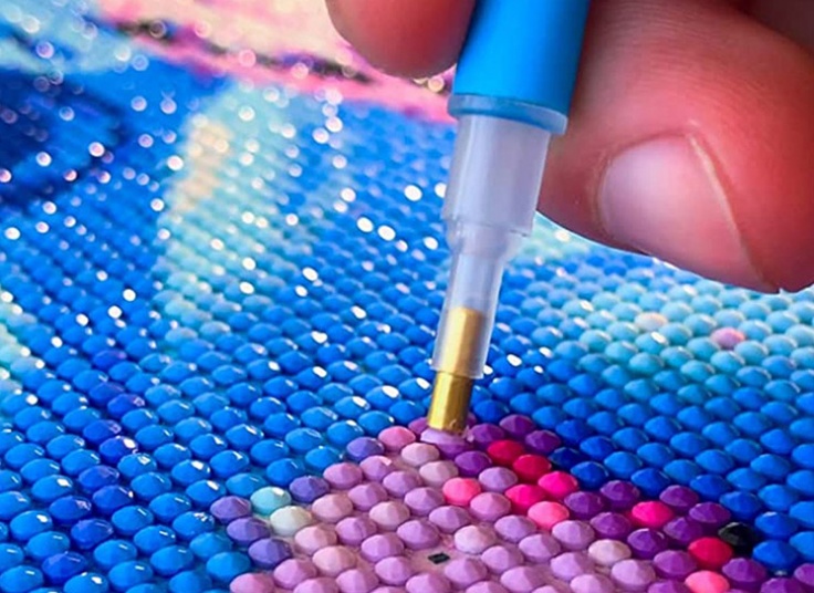 نقاشی الماسی diamond painting