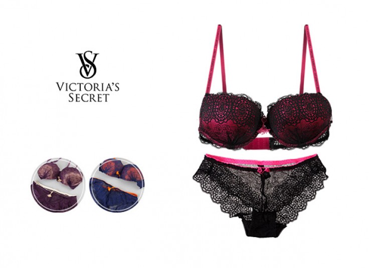 ست لباس زیر طرح Victorias Secret