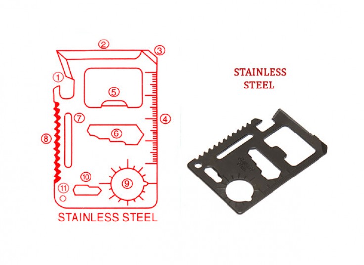 چاقو کارتی Samurai