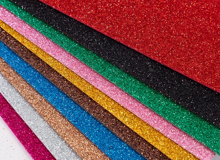 بسته 10 عددی فوم رنگی کاردستی