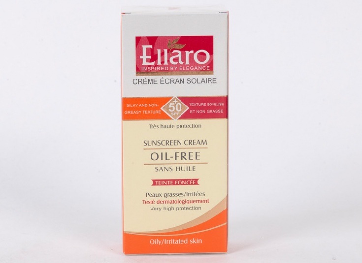 انواع کرم ضدآفتاب Ellaro