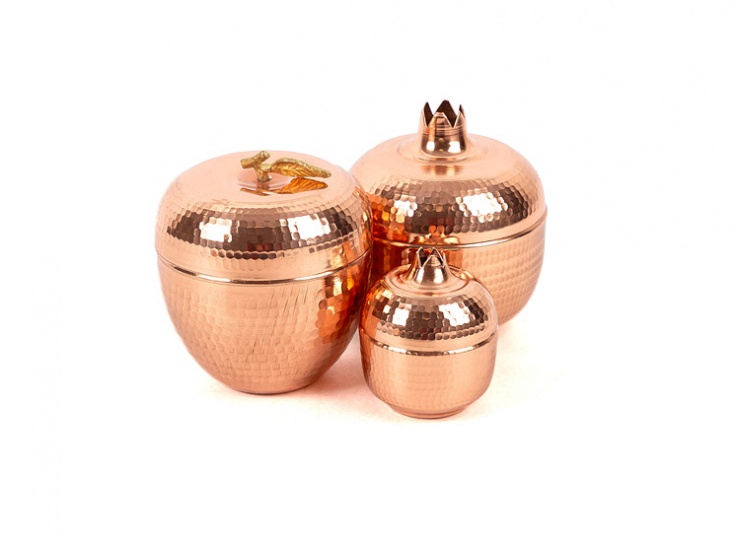 انواع قندان مسی