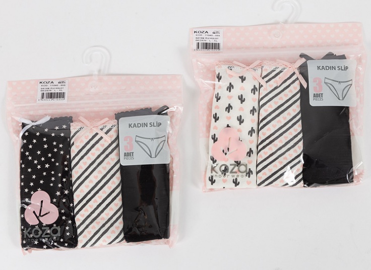 پک سه عددی لباس زیر زنانه KOZA