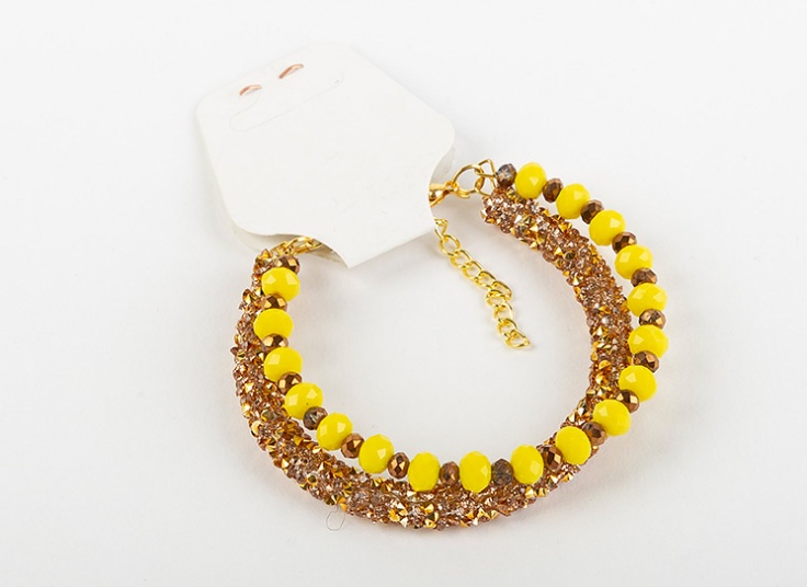 دستبند طرح کریستال