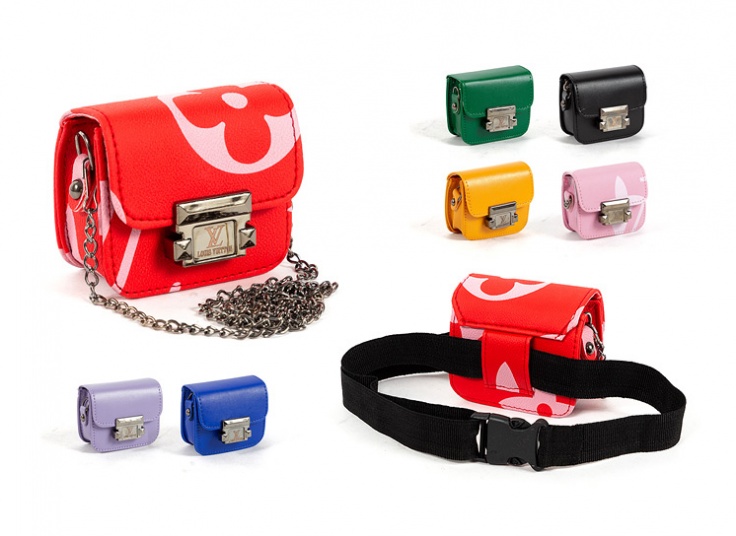 کیف دوشی و کمری زنانه طرح LV