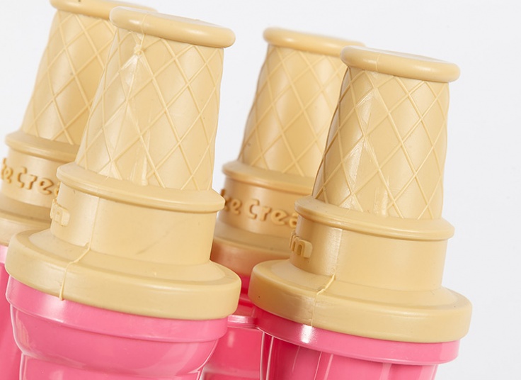 قالب بستنی ساز 4 عددی طرح بستنی قیفی