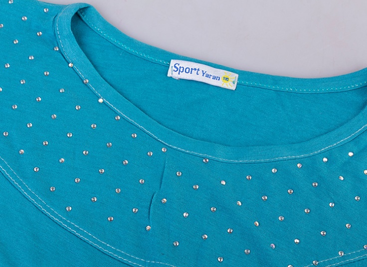 ست تاپ و برمودا سایز بزرگ زنانه Jeweled