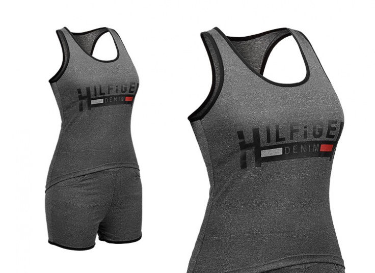 تاپ و شلوارک زنانه Tommy Hilfiger