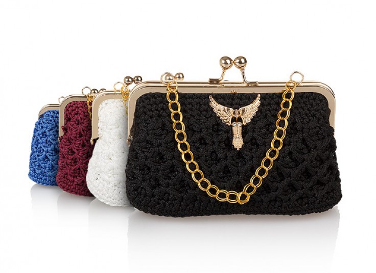 کیف زنانه صندوقی Crochet