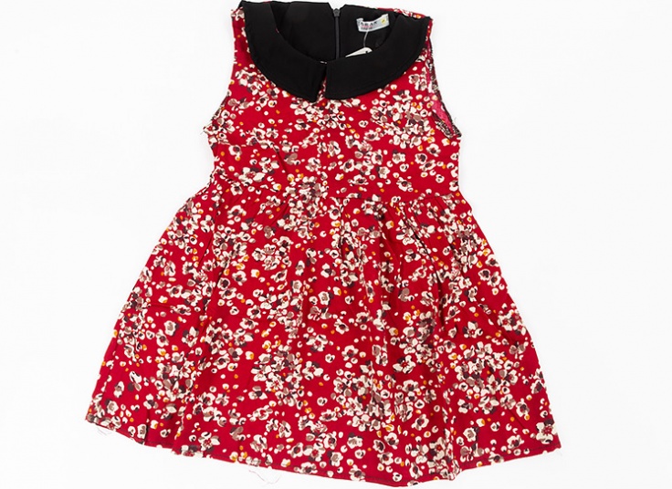 سارافون بچگانه یقه دار